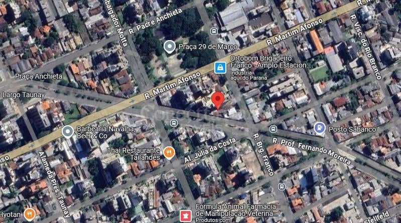 Terreno à venda, Mercês, com 579 m   Com duas frentes - CURITI...
