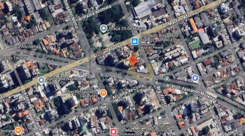 Terreno à venda, Mercês, com 579 m   Com duas frentes - CURITI...