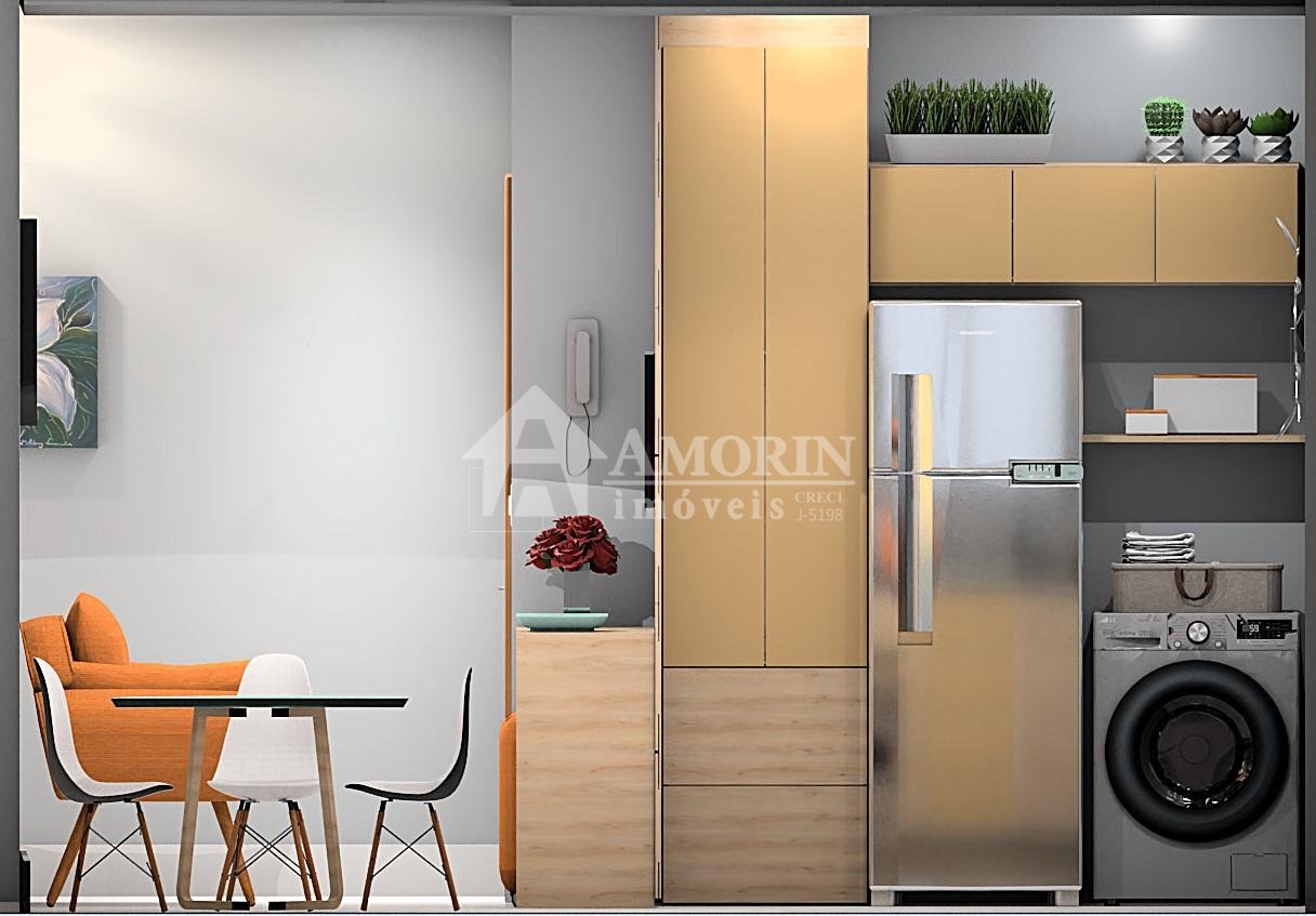 Apartamento com 1 dormitório à venda, CAJURU  , CURITIBA - PR