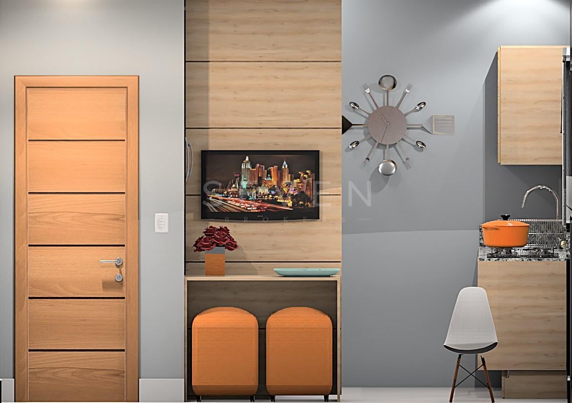 Apartamento com 1 dormitório à venda, CAJURU  , CURITIBA - PR
