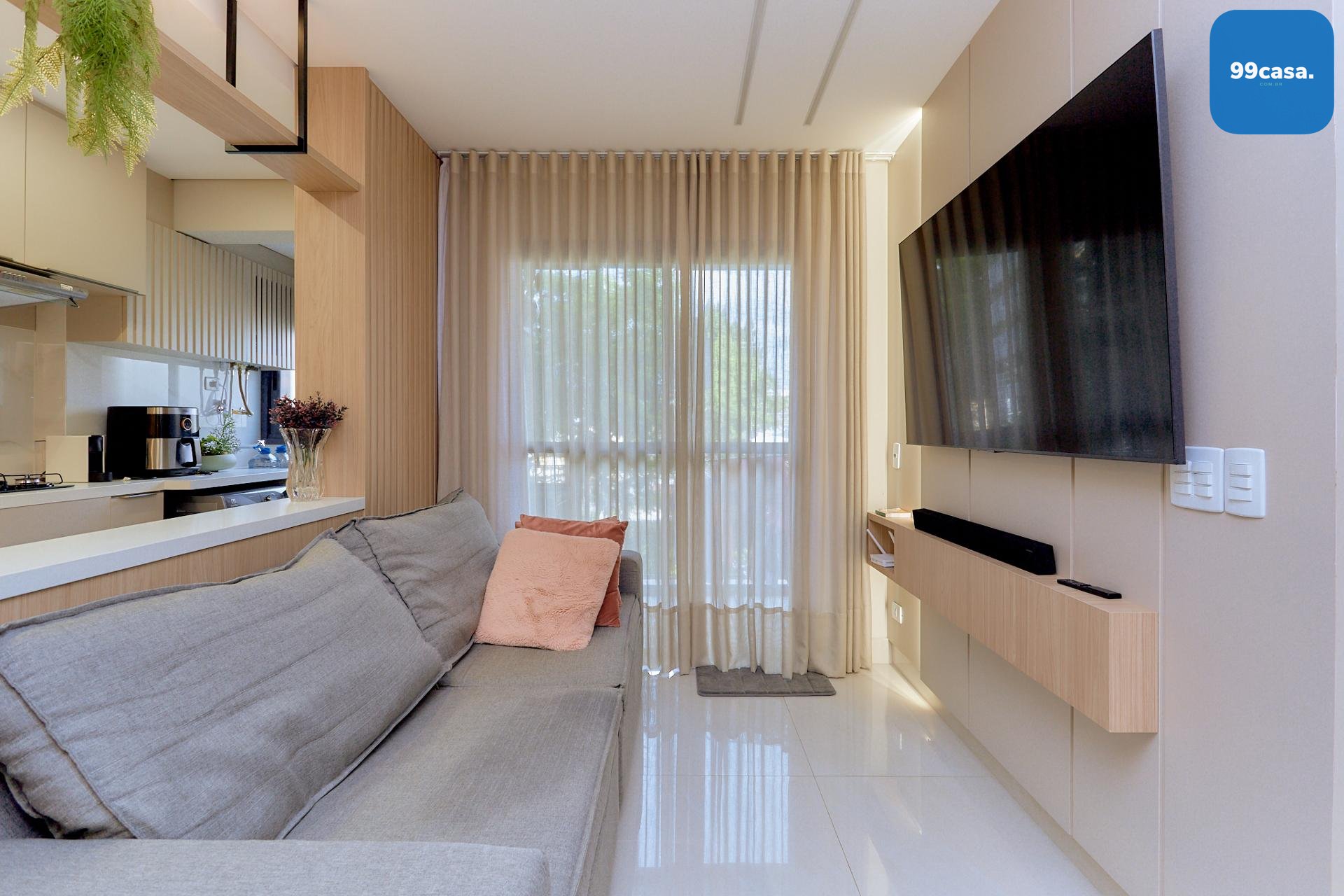 Apartamento com 2 dormitórios à venda, ALTO DA GLÓRIA  , CURIT...
