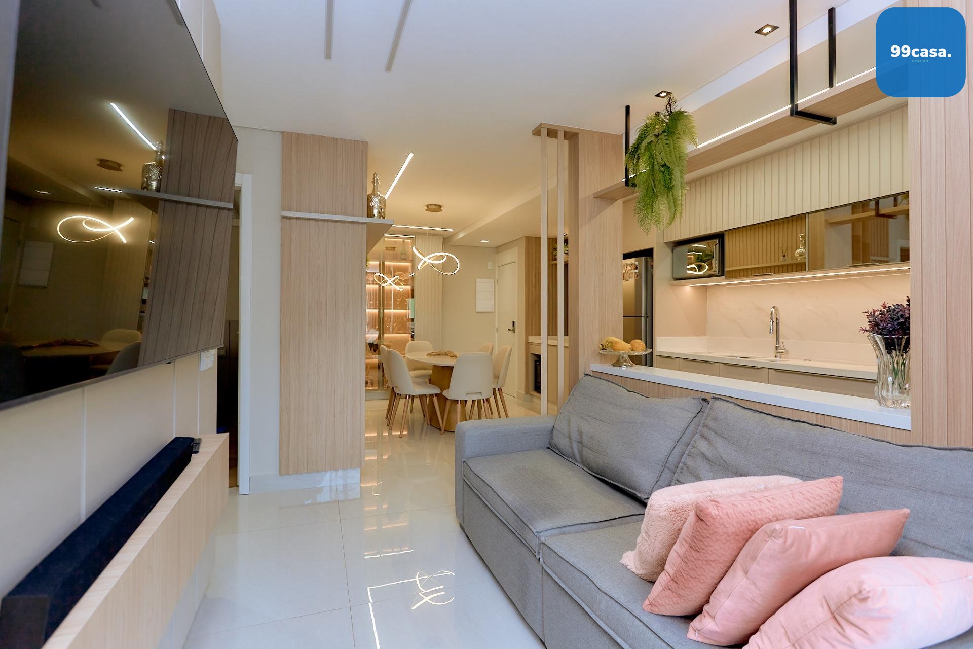 Apartamento com 2 dormitórios à venda, ALTO DA GLÓRIA  , CURIT...