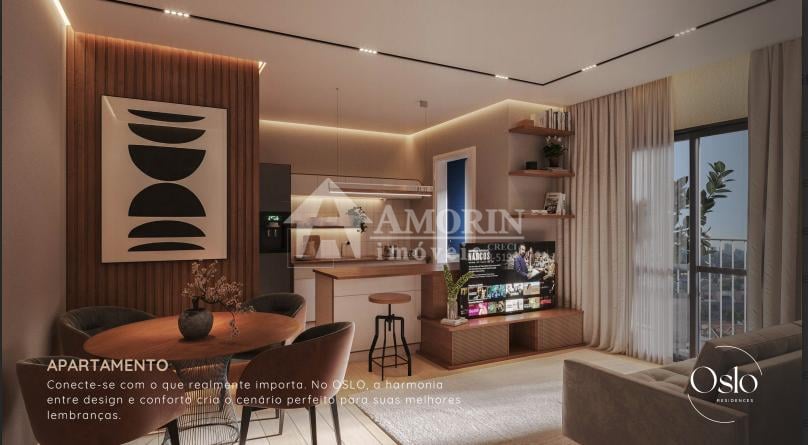 Apartamento com 2 dormitórios à venda, SANTA QUITÉRIA  , CURIT...