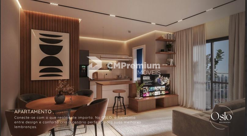 Apartamento com 2 dormitórios à venda, SANTA QUITÉRIA  , CURIT...
