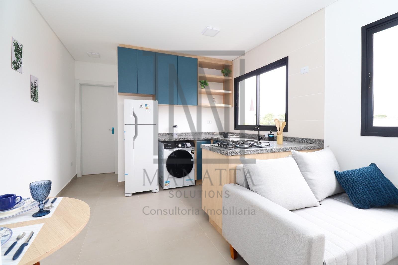 Apartamento com 1 dormitório à venda,37.00 m , CAJURU  , CURIT...