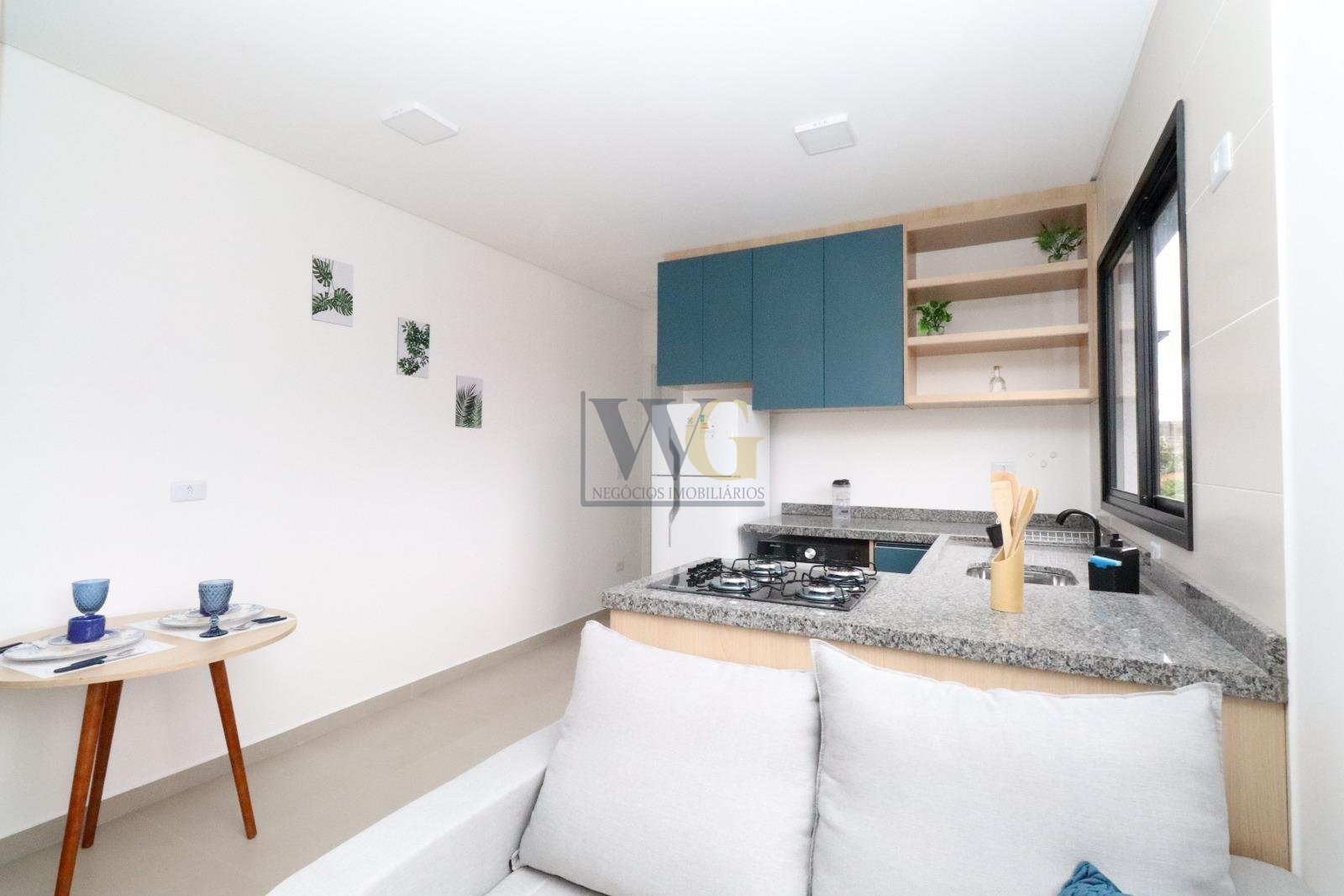 Apartamento com 1 dormitório à venda,37.00 m , CAJURU  , CURIT...