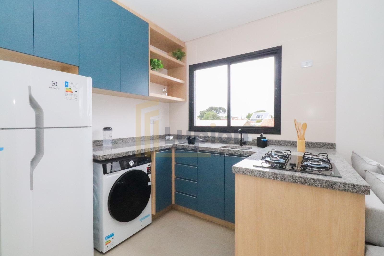 Apartamento com 1 dormitório à venda,37.00 m , CAJURU  , CURIT...