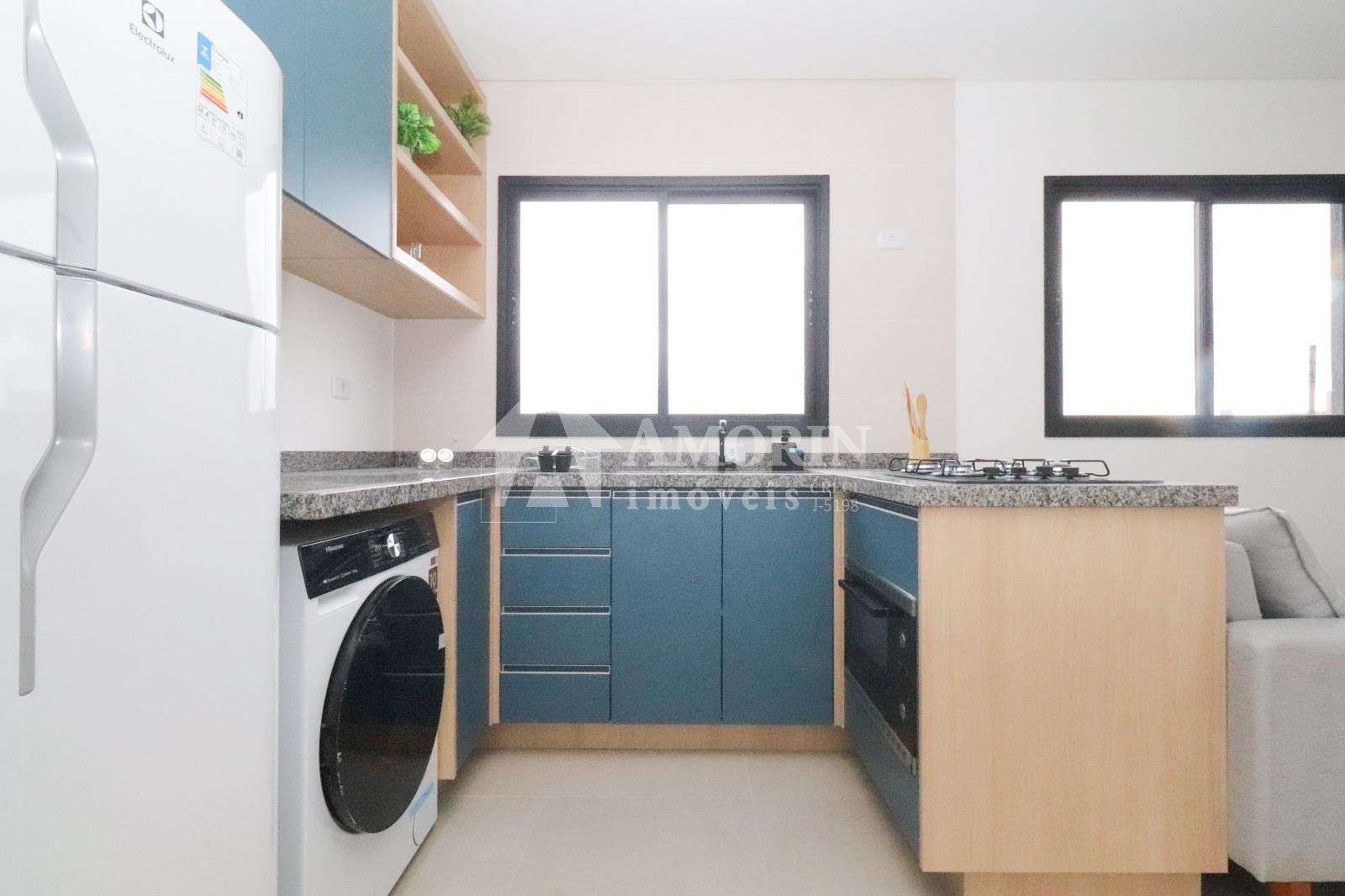 Apartamento com 1 dormitório à venda,37.00 m , CAJURU  , CURIT...