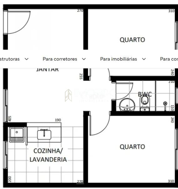 Apartamento 02 quartos  à venda, BOM JESUS  , CAMPO LARGO - PR