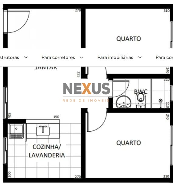 Apartamento 02 quartos  à venda, BOM JESUS  , CAMPO LARGO - PR