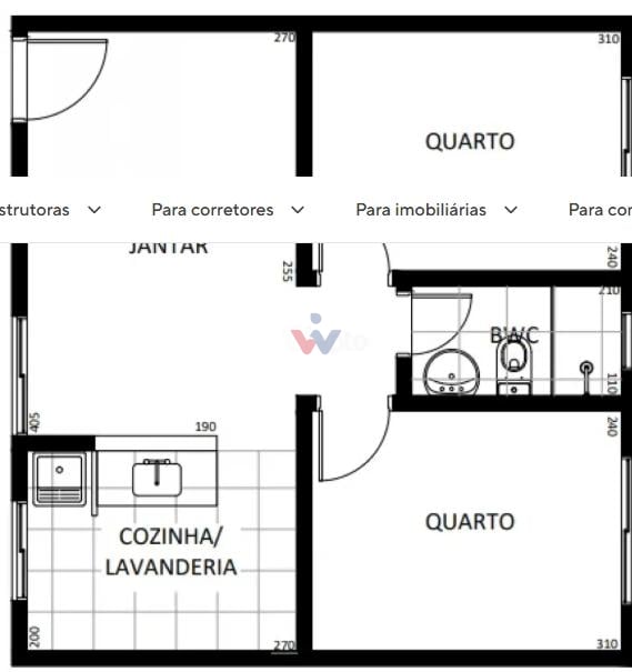 Apartamento 02 quartos  à venda, BOM JESUS  , CAMPO LARGO - PR