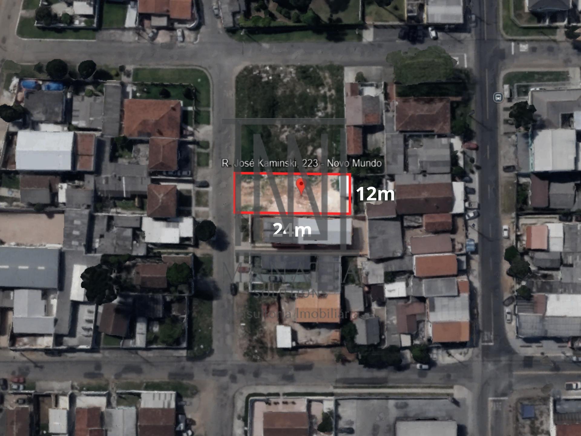 Terreno à venda, Novo Mundo, projeto de sobrados aprovado, CUR...