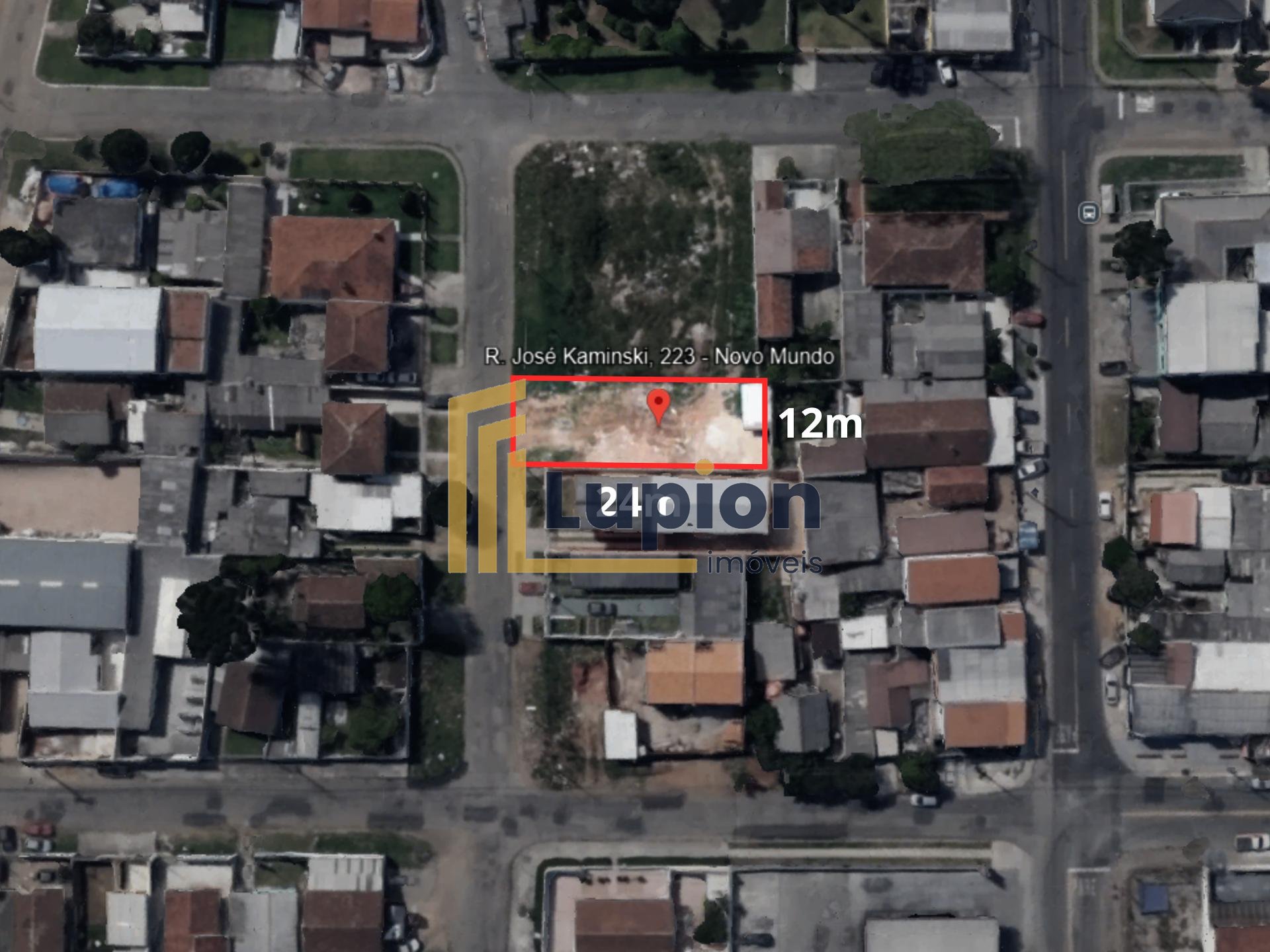 Terreno à venda, Novo Mundo, projeto de sobrados aprovado, CUR...