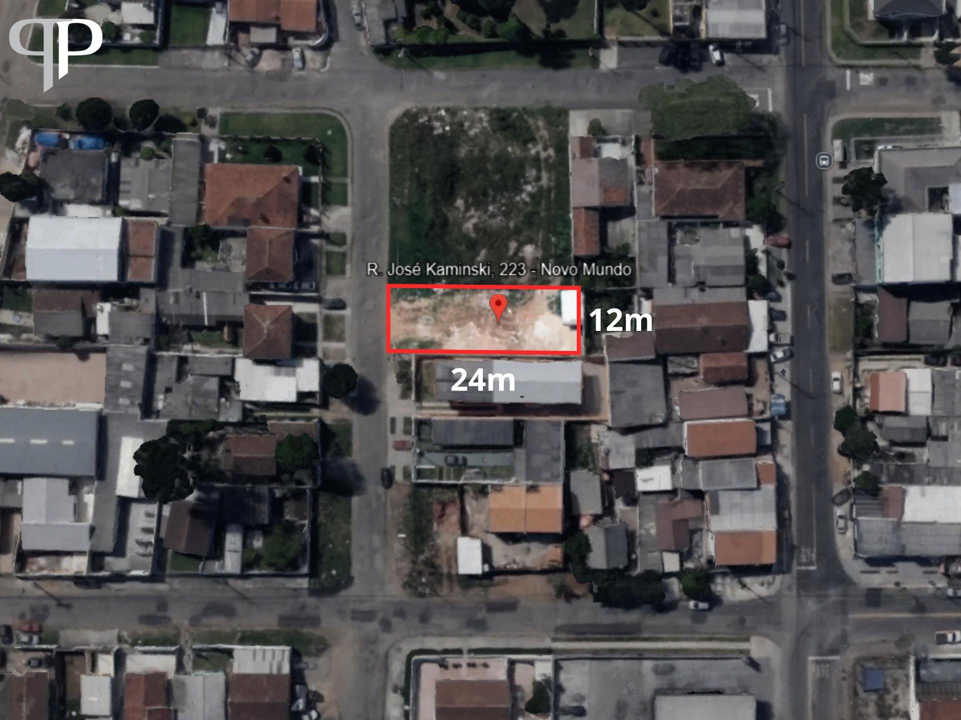 Terreno à venda, Novo Mundo, projeto de sobrados aprovado, CUR...