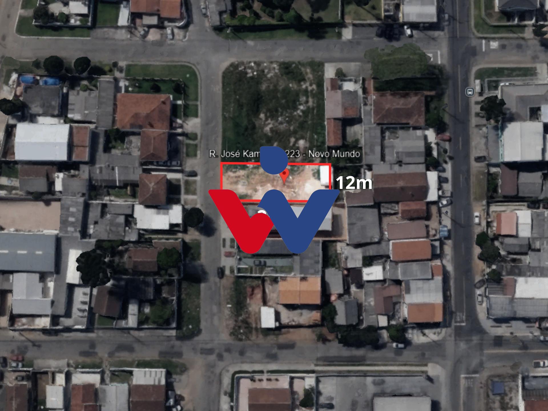 Terreno à venda, Novo Mundo, projeto de sobrados aprovado, CUR...