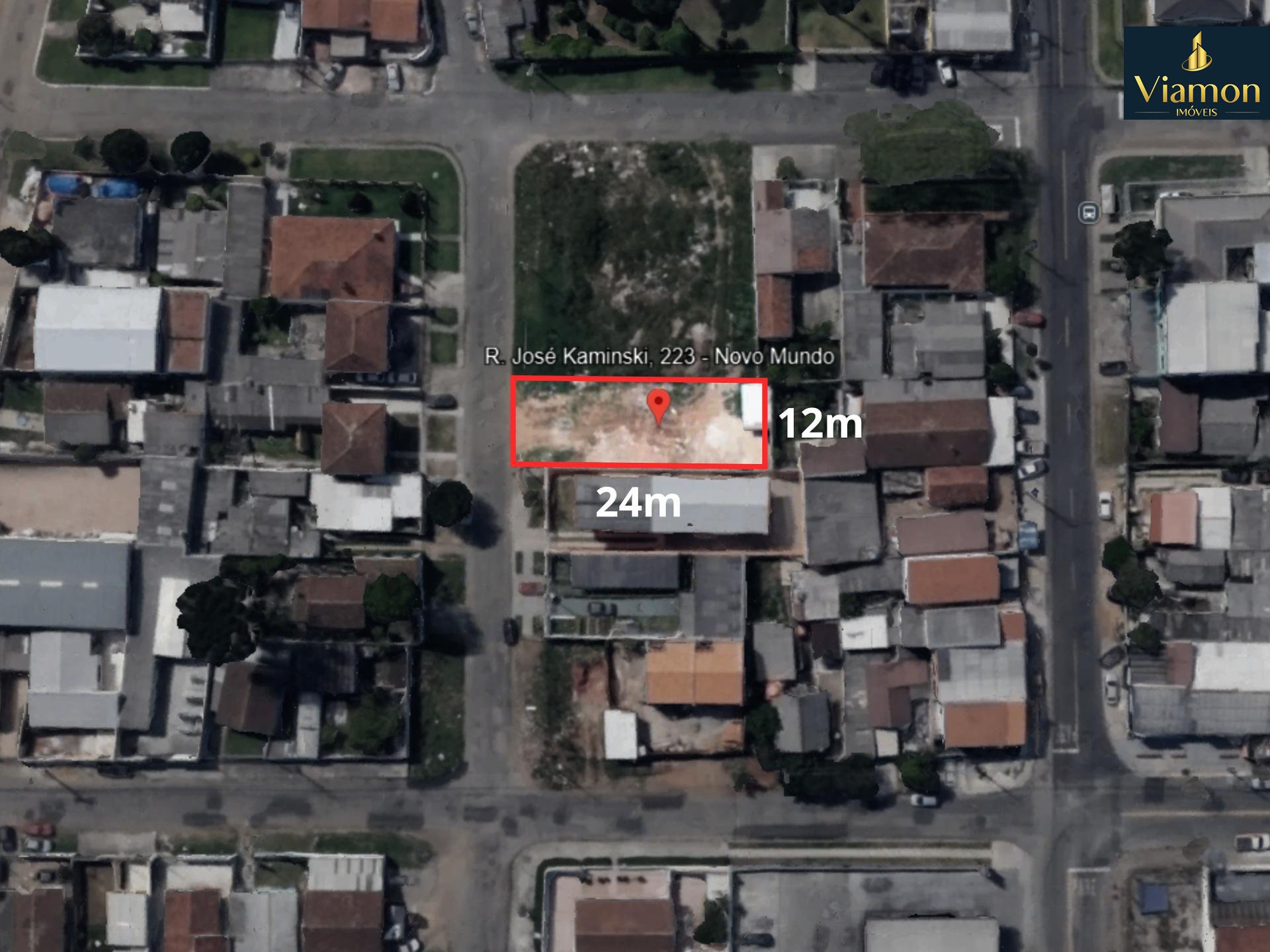 Terreno à venda, Novo Mundo, projeto de sobrados aprovado, CUR...