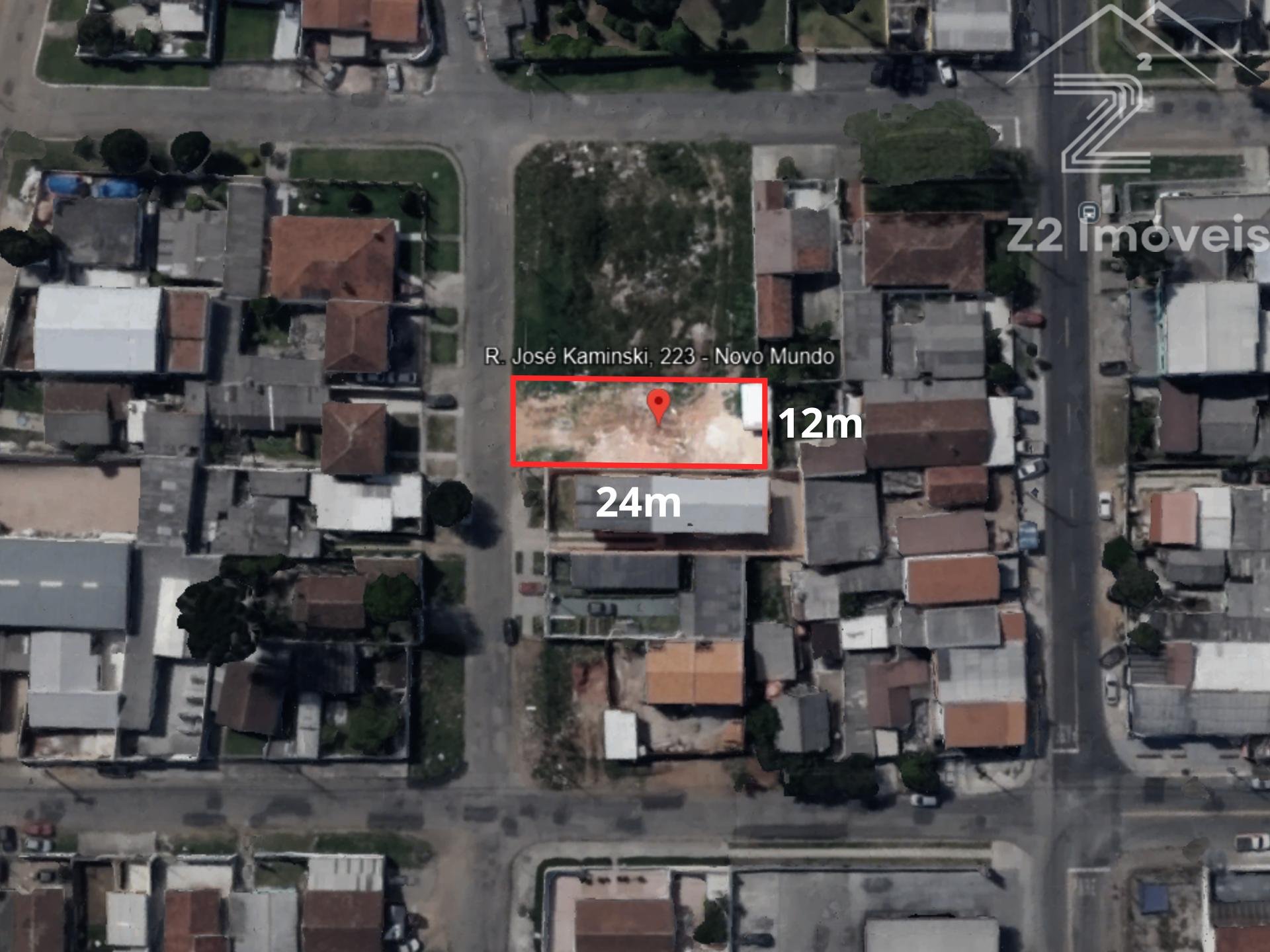 Terreno ? venda, Novo Mundo, projeto de sobrados aprovado, CUR...