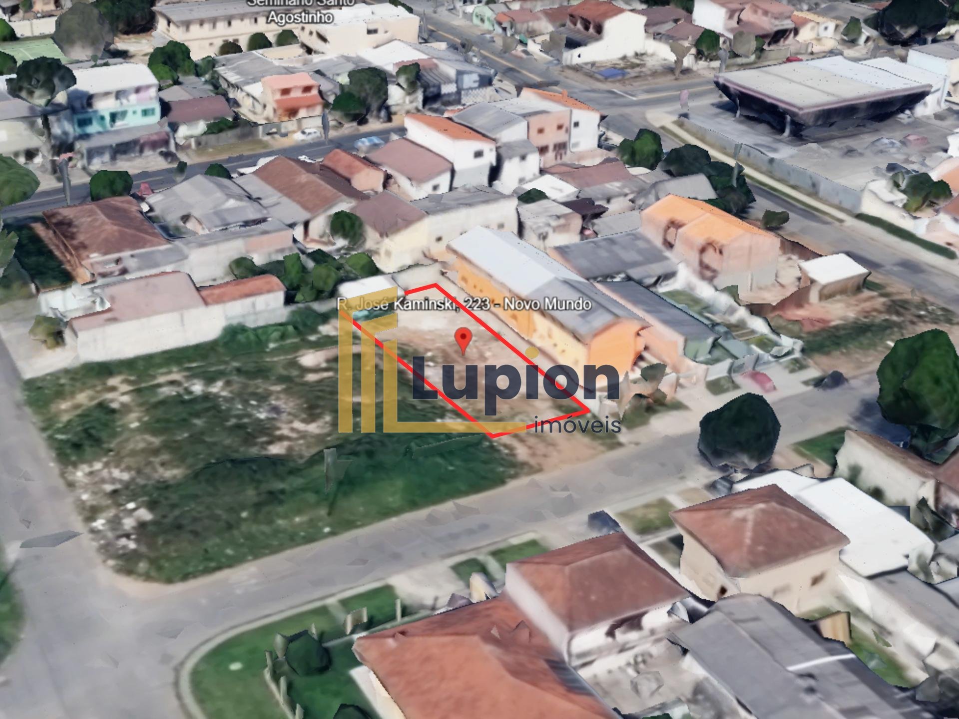 Terreno à venda, Novo Mundo, projeto de sobrados aprovado, CUR...