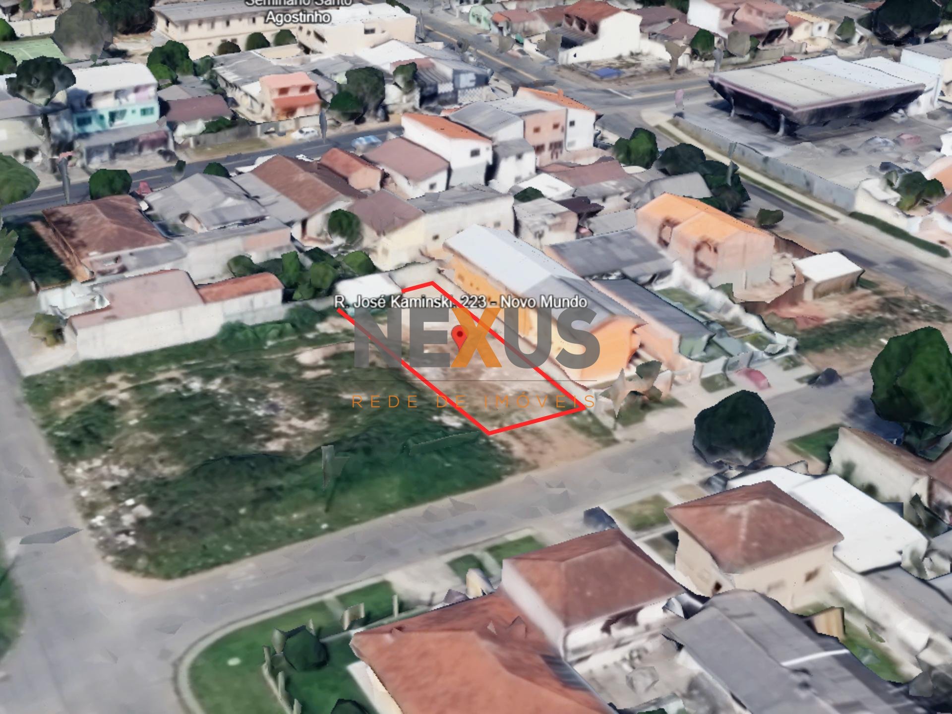 Terreno à venda, Novo Mundo, projeto de sobrados aprovado, CUR...