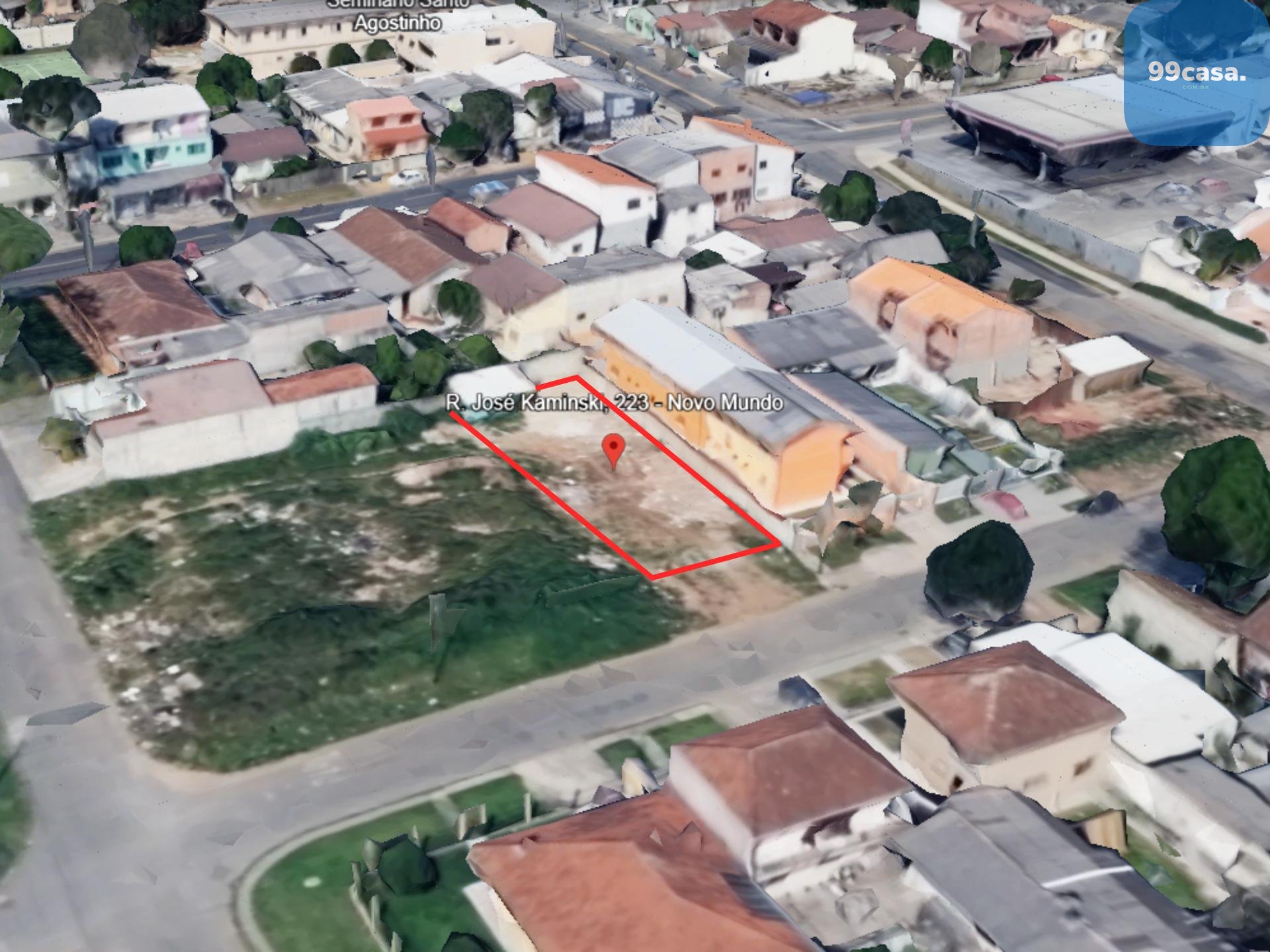 Terreno à venda, Novo Mundo, projeto de sobrados aprovado, CUR...