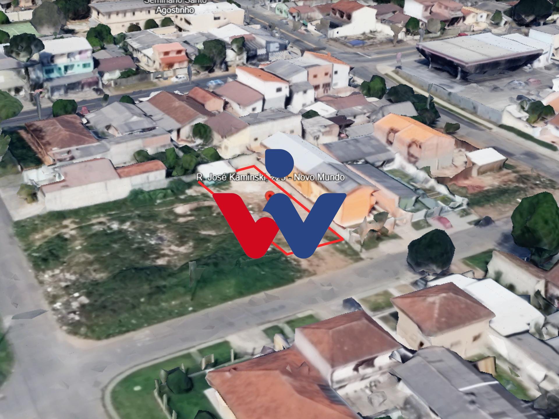 Terreno à venda, Novo Mundo, projeto de sobrados aprovado, CUR...