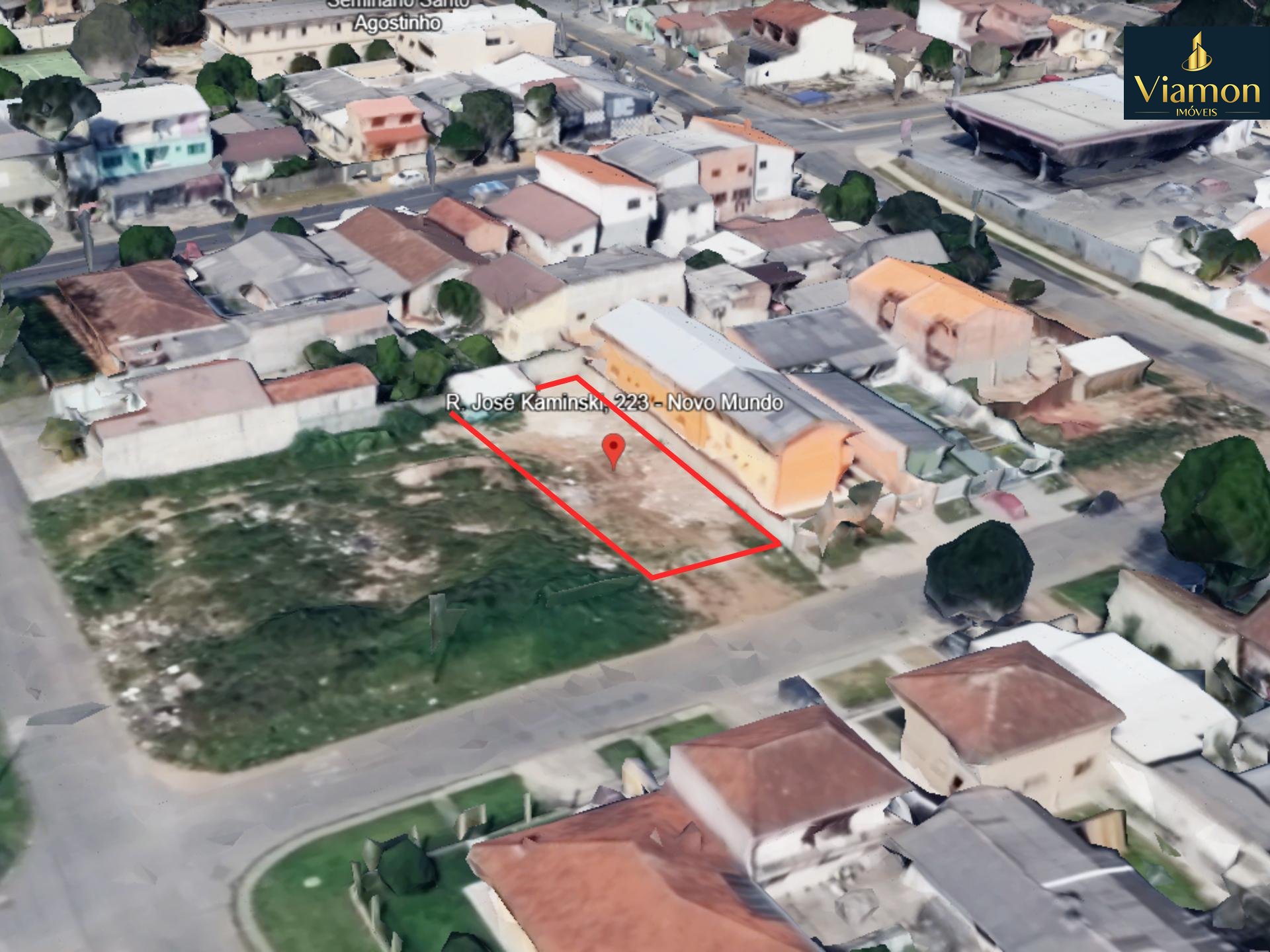 Terreno à venda, Novo Mundo, projeto de sobrados aprovado, CUR...