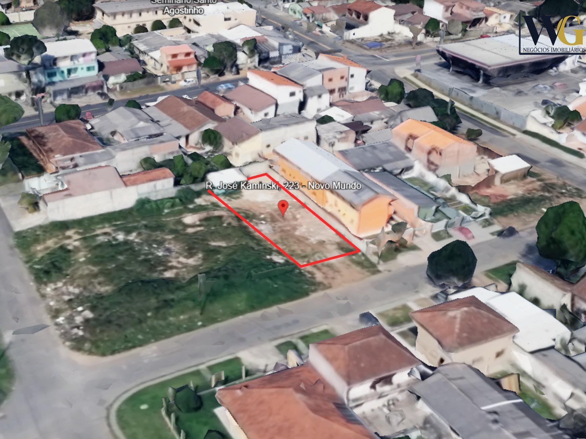 Terreno à venda, Novo Mundo, projeto de sobrados aprovado, CUR...