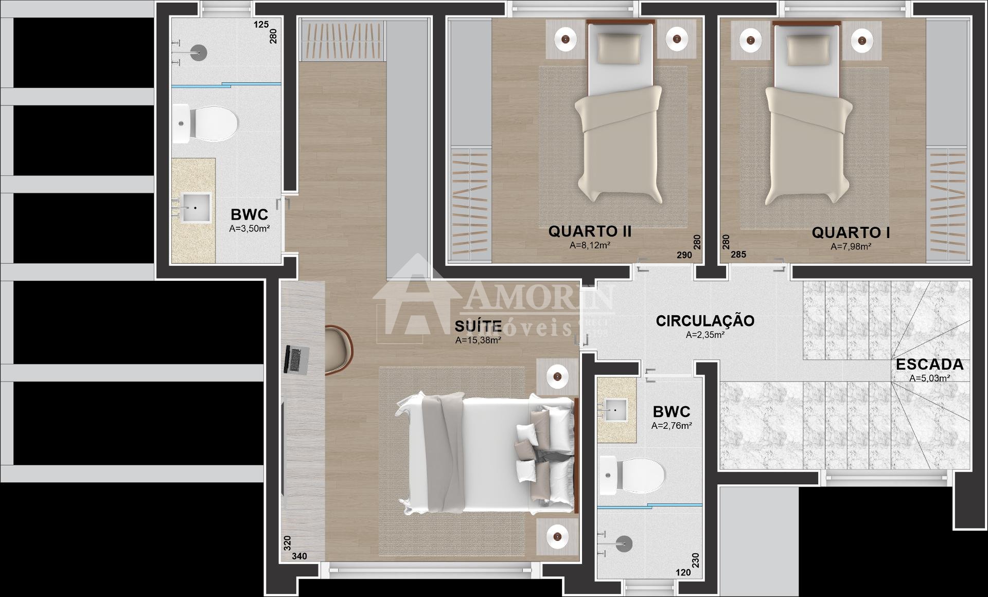 Sobrado à venda, Uberaba, 120m  com Terraço 38m , CURITIBA - PR