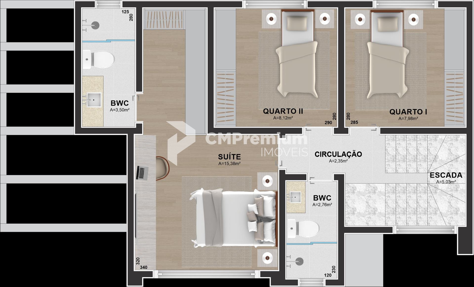 Sobrado à venda, Uberaba, 120m  com Terraço 38m , CURITIBA - PR