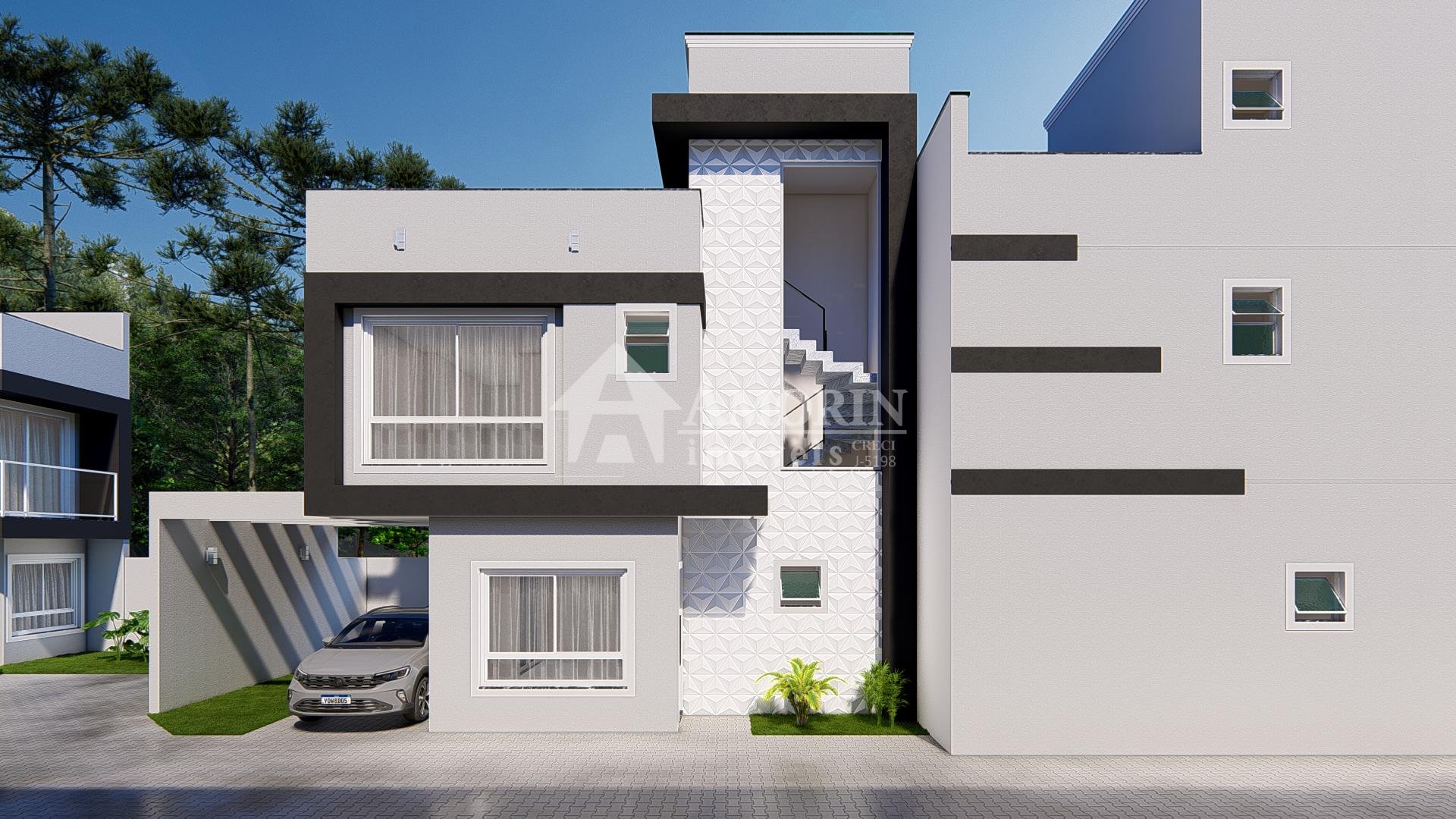 Sobrado à venda, Uberaba, 120m  com Terraço 38m , CURITIBA - PR