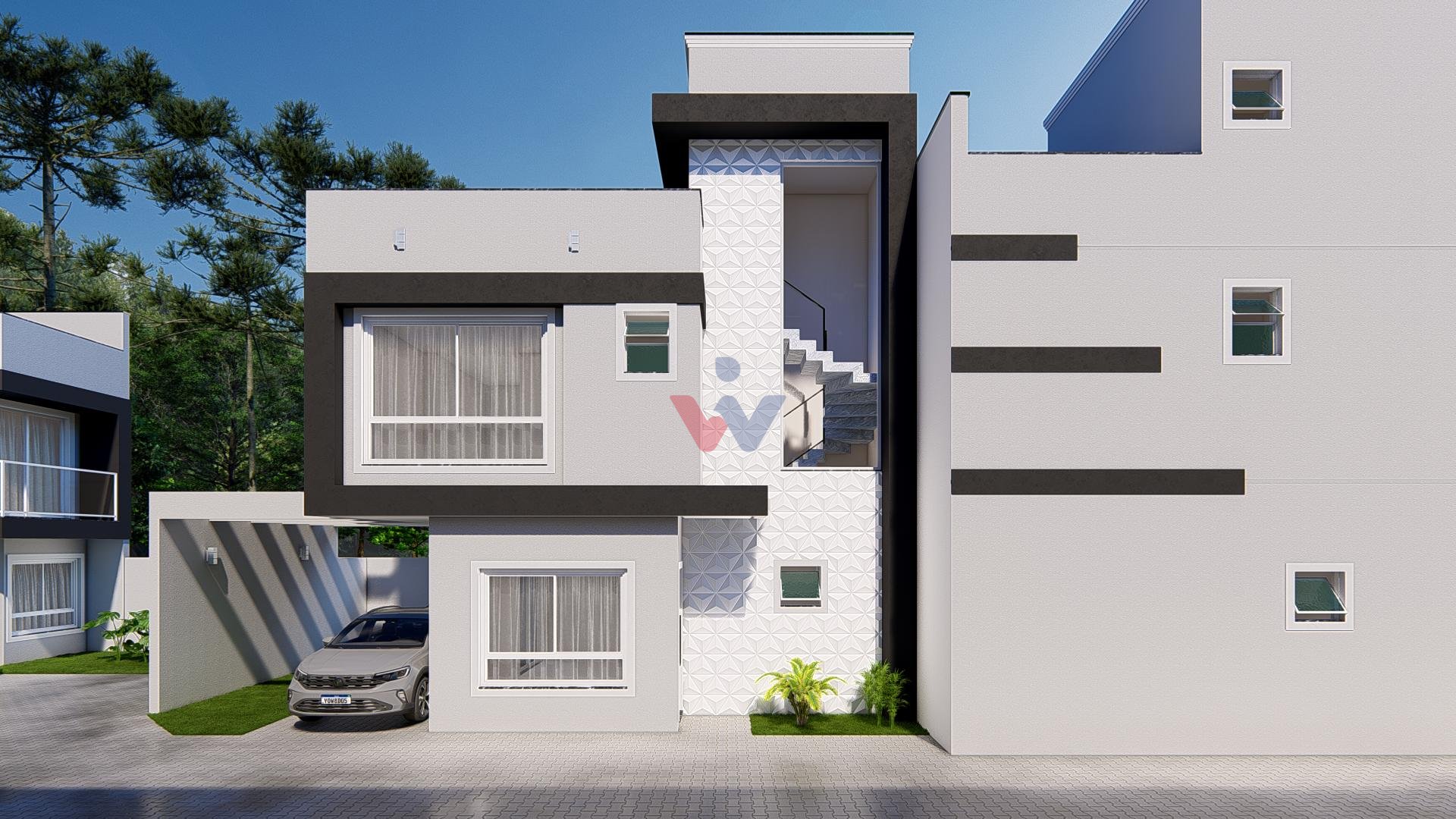 Sobrado à venda, Uberaba, 120m  com Terraço 38m , CURITIBA - PR