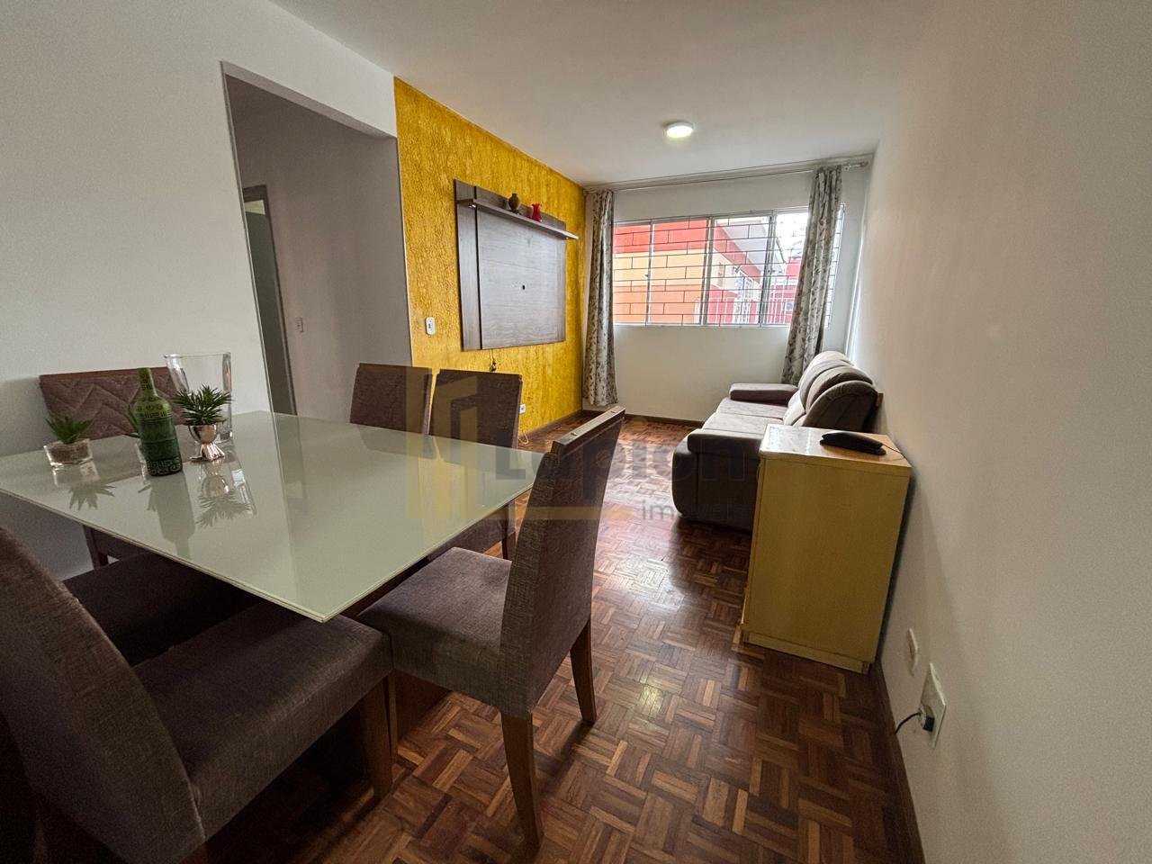 Apartamento no Fazendinha, 66m  de área total, cozinha com arm...