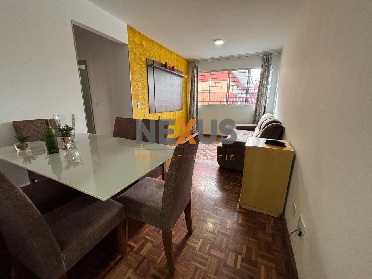 Apartamento no Fazendinha, 66m  de área total, cozinha com arm...