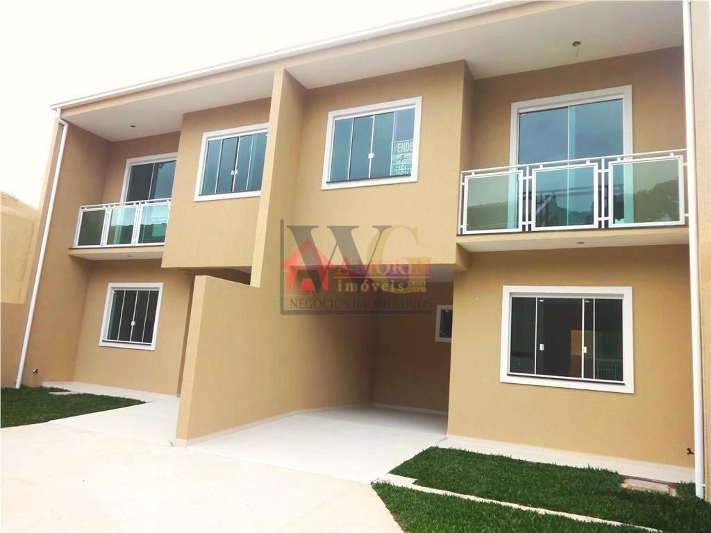 Sobrado á venda Pinheirinho, Curitiba-Pr em Condomínio Fechado.