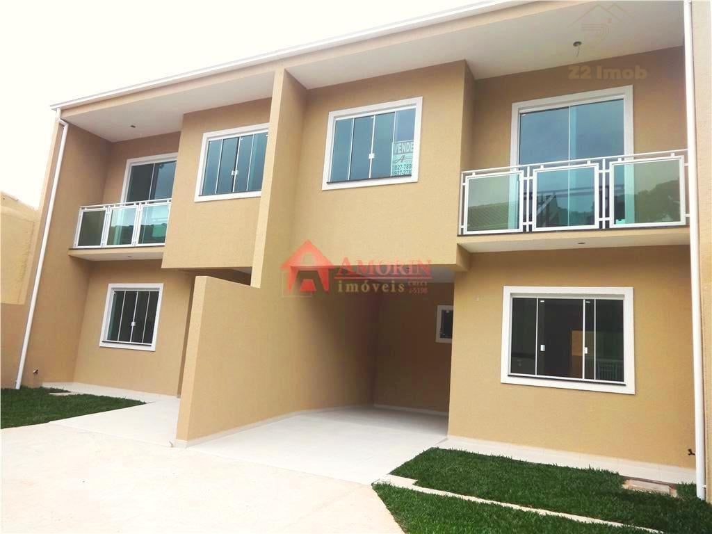 Sobrado á venda Pinheirinho, Curitiba-Pr em Condomínio Fechado.