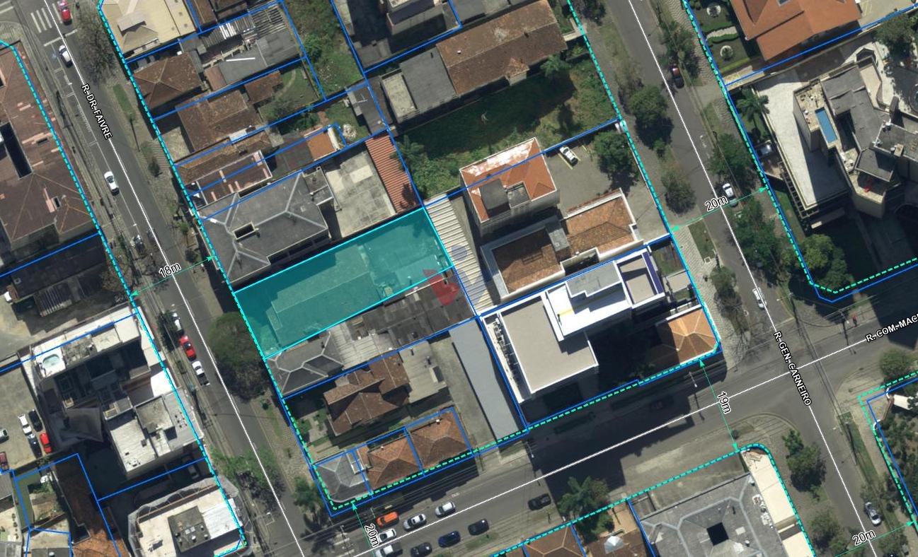 Terreno à venda, 615m  no Centro, CURITIBA - PR