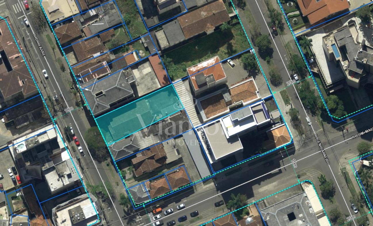 Terreno à venda, 615m  no Centro, CURITIBA - PR