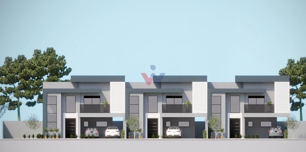 Sobrado novo de esquina a Venda no Ecoville com otimo quintal