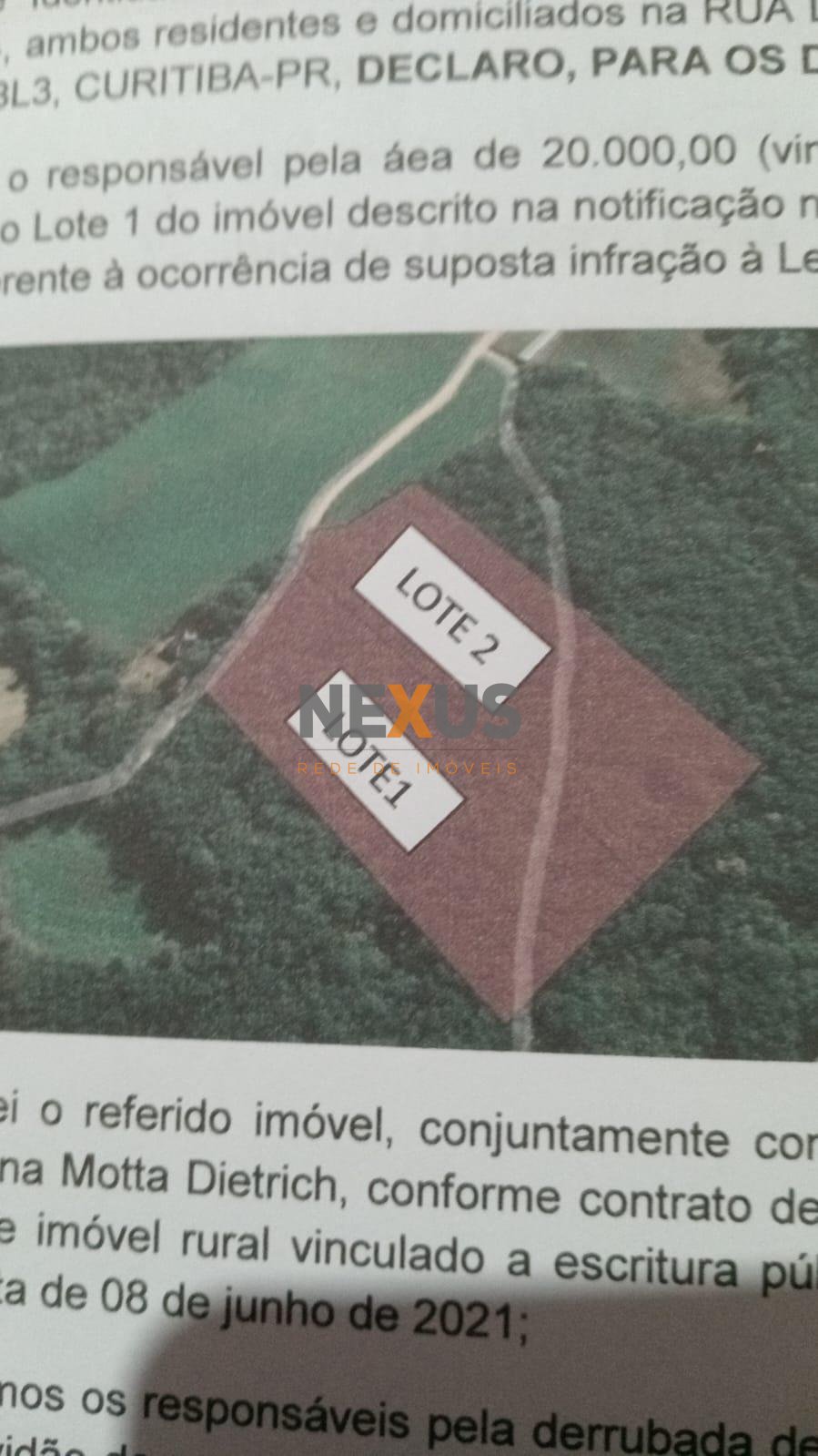 Chácara à Venda em Rodeio Santo Antônio  Balsa Nova PR  20.0...
