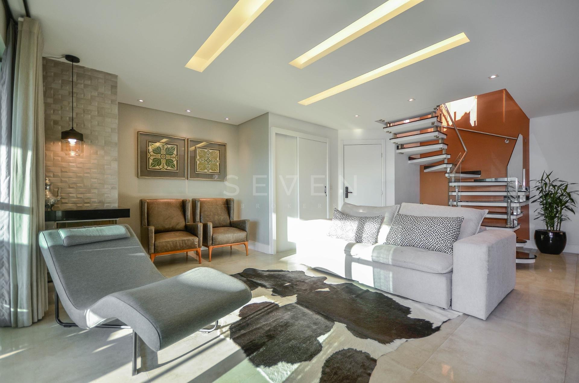 Cobertura à venda, 3 quartos sendo 1 suíte no Ecoville, Curiti...