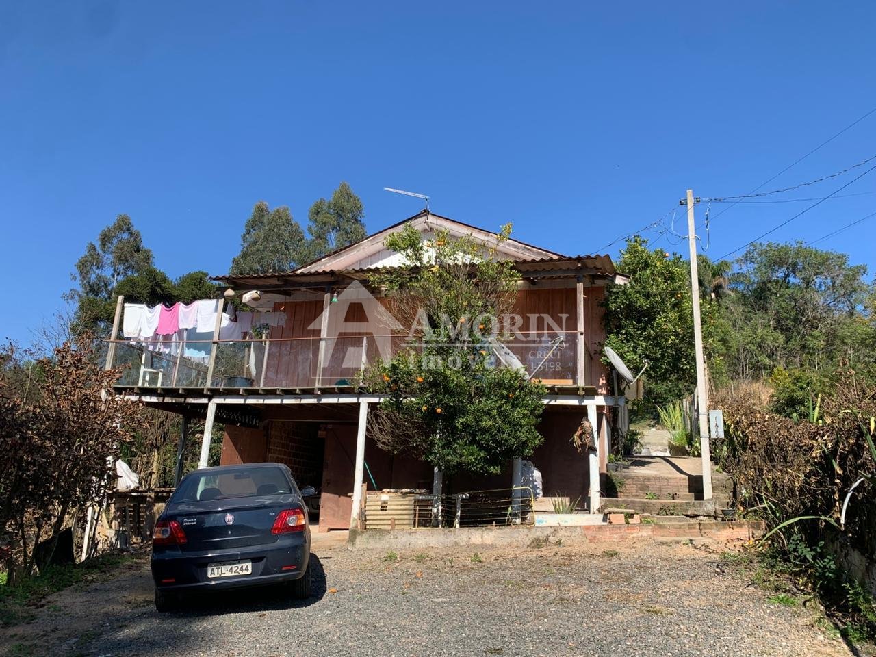 Chácara 4.600 m  com casa e pomar à venda na Estrada Itambé  ...