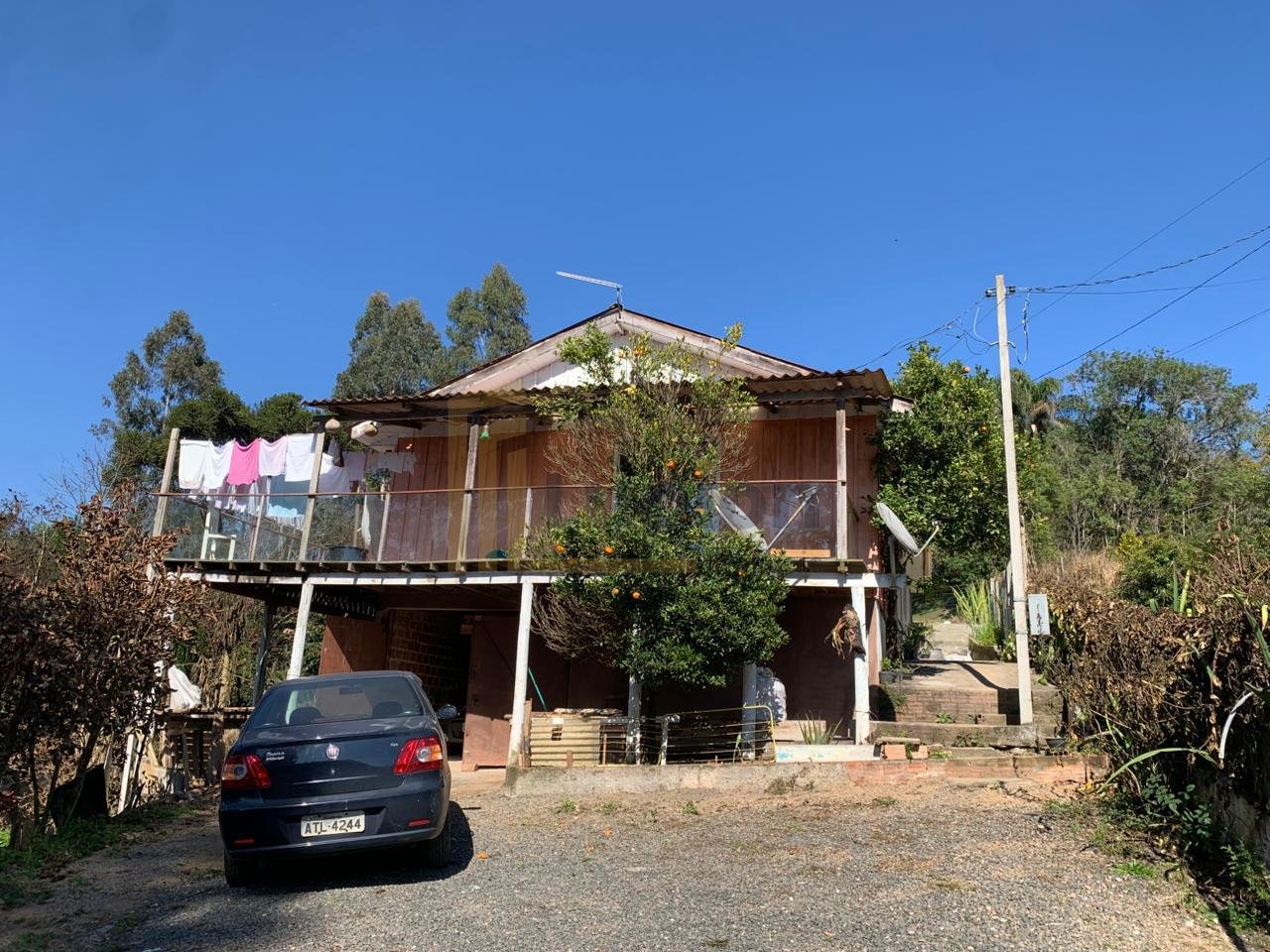 Chácara 4.600 m  com casa e pomar à venda na Estrada Itambé  ...