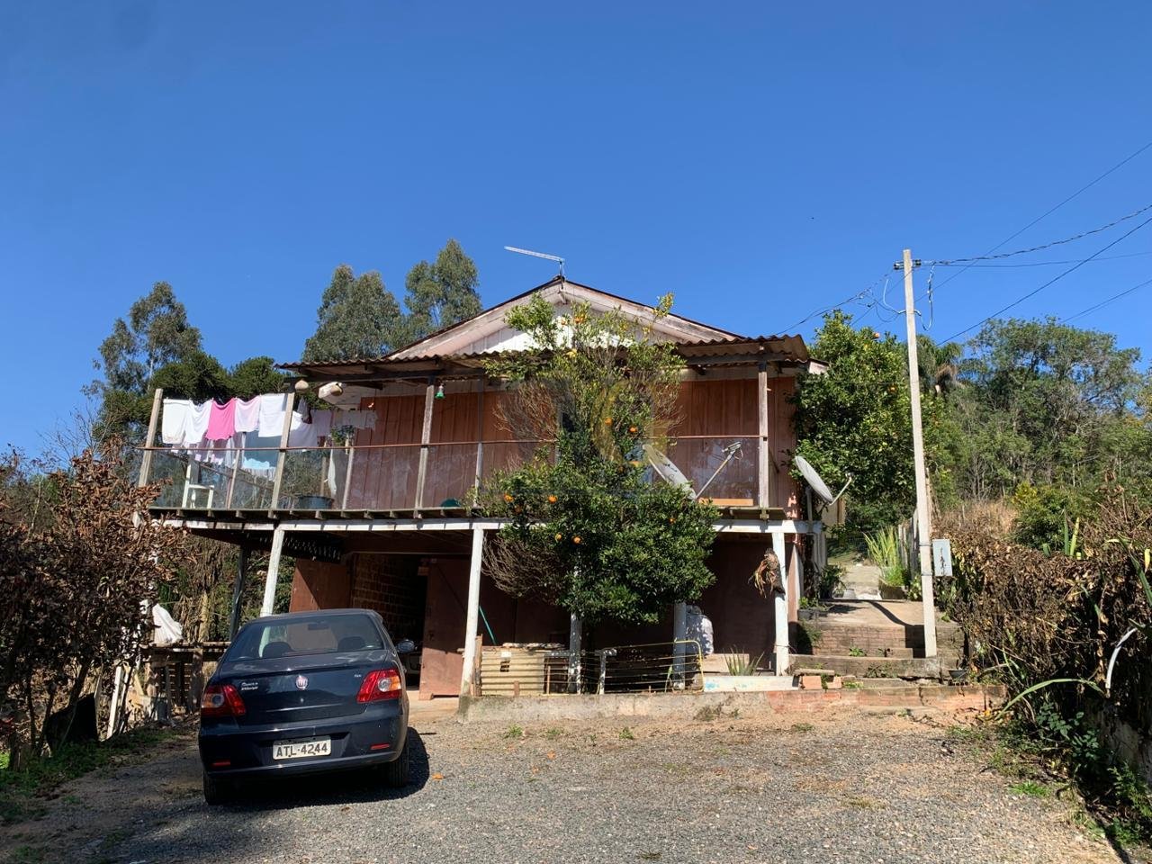 Chácara 4.600 m  com casa e pomar à venda na Estrada Itambé  ...