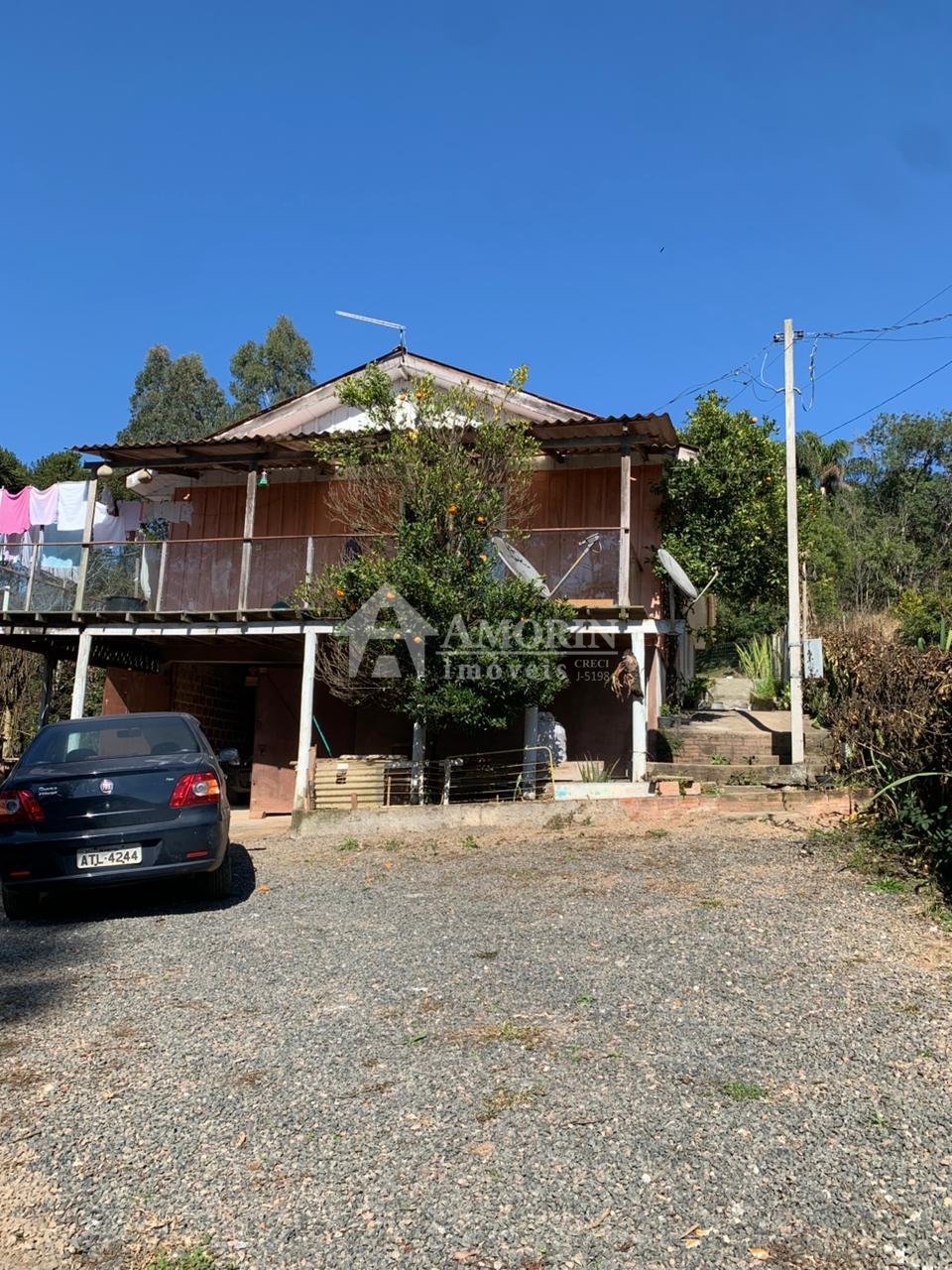 Chácara 4.600 m  com casa e pomar à venda na Estrada Itambé  ...