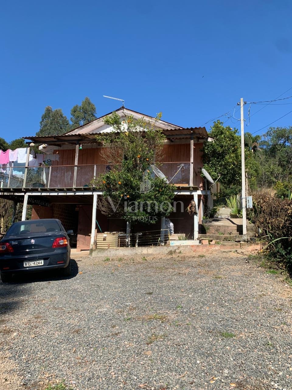 Chácara 4.600 m  com casa e pomar à venda na Estrada Itambé  ...
