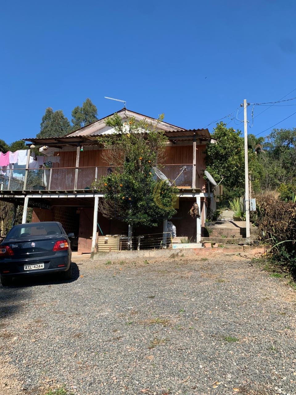 Chácara 4.600 m  com casa e pomar à venda na Estrada Itambé  ...