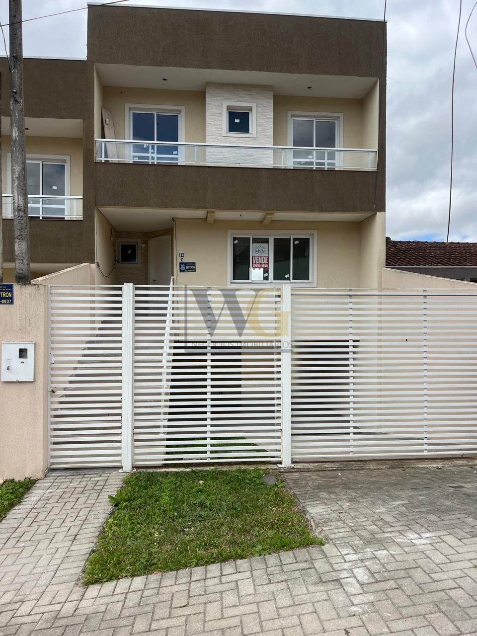 Sobrado novo 3 quartos  1 suíte  com vista para o Parque Tangu...