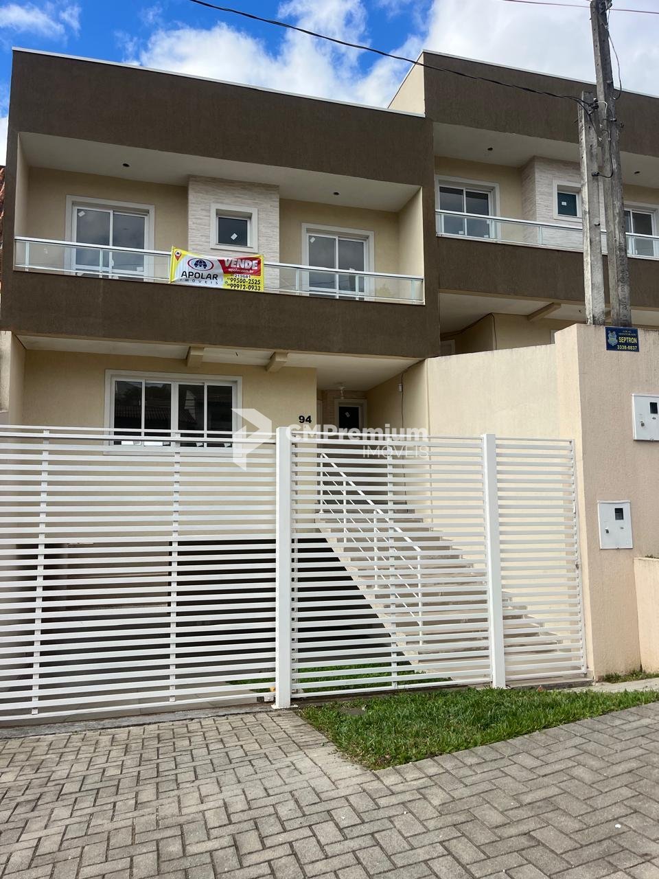 Sobrado novo 3 quartos  1 suíte  com vista para o Parque Tangu...