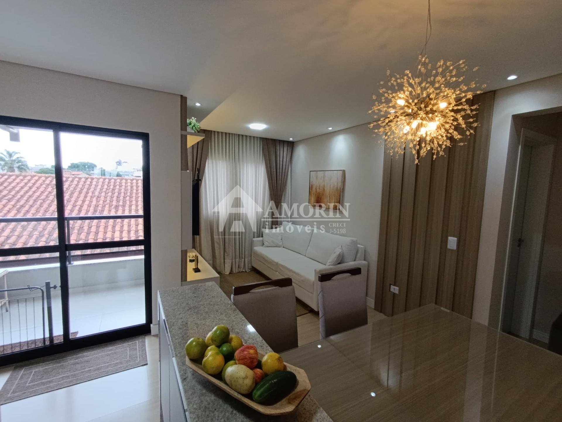Apartamento 3 quartos no Pineville  Pinhais, sacada, churrasq...