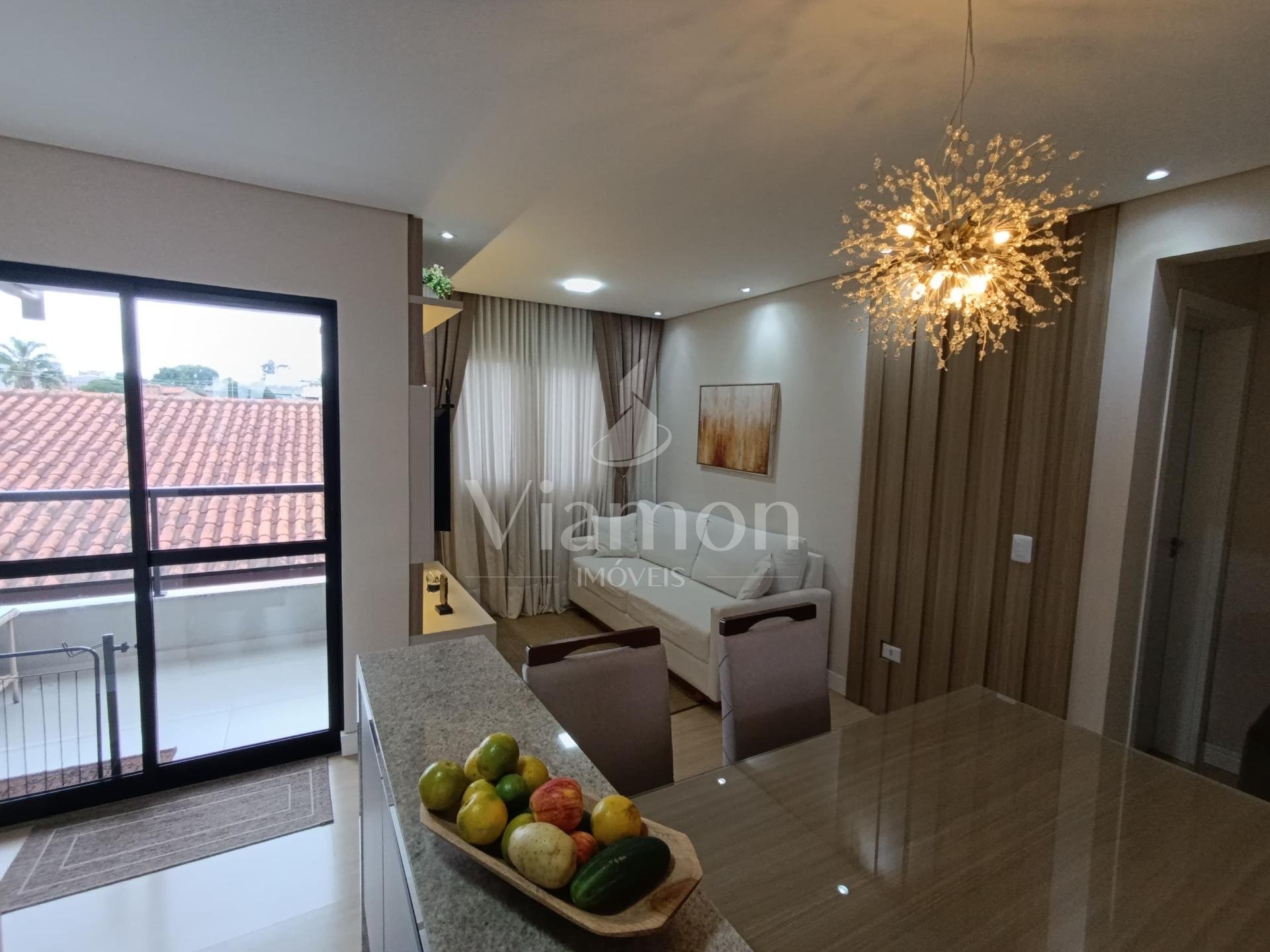 Apartamento 3 quartos no Pineville  Pinhais, sacada, churrasq...